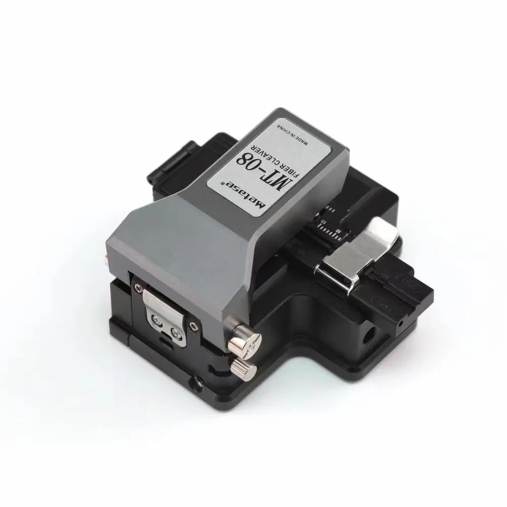 MT-08 Optical Fiber Cleaver High-Precision Fiber Cutter Push-Type Cutting Knife Tool Replacement of CT-30 Fiber Cleaver