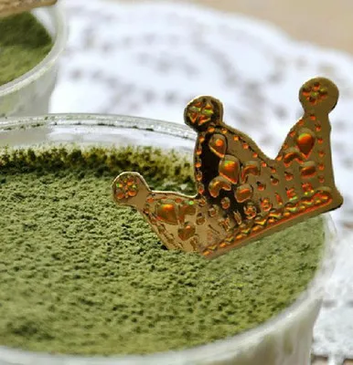 50 шт. корона принцессы золотистый позолоченный кекс Топпер украшения для дня