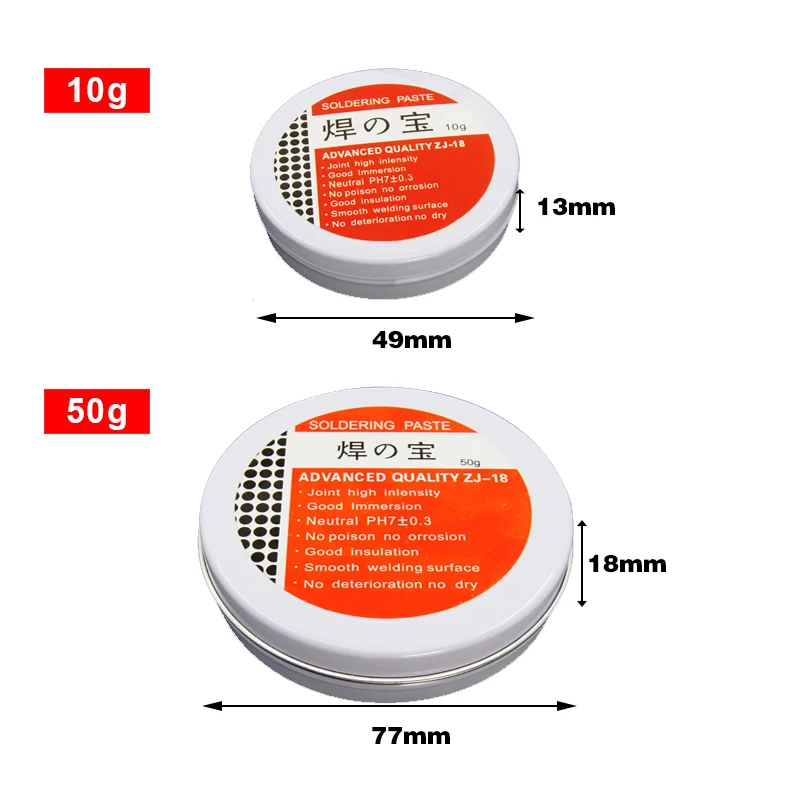 10g/50g Environmental Soldering Paste Mild Rosin Flux Welding Gel Tool for Metalworking Electrical | Инструменты