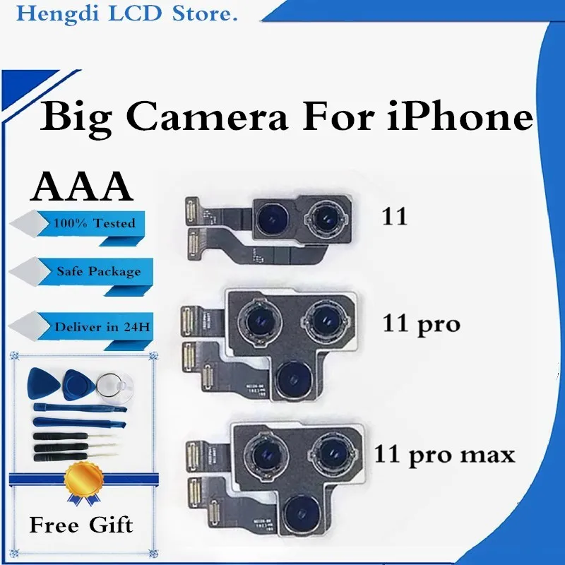 

For iPhone 11 Pro Max Rear Back Camera Flex Cable For iPhone 11 11 Pro Big Main Camera Repair Replacement