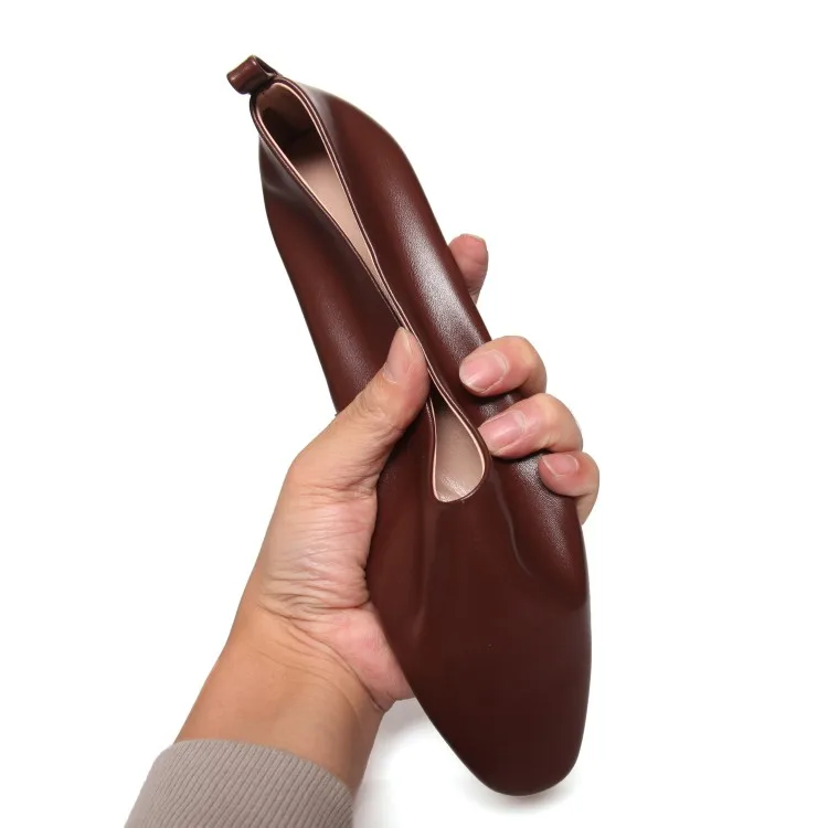 Женские туфли из мягкой бычьей кожи на плоской подошве размеры 40|Обувь без