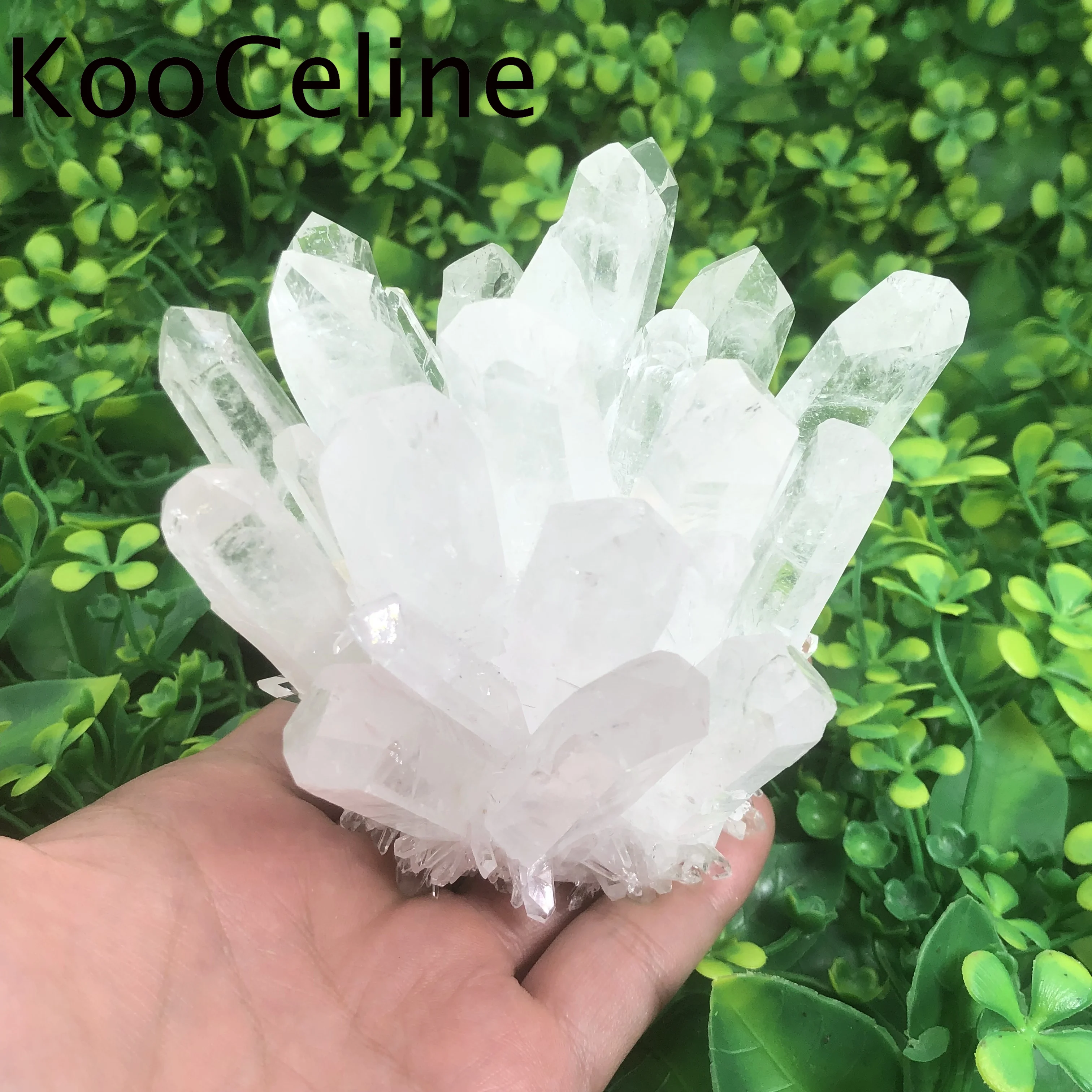 1pc natural crystals clear quartz cluster freeform energy reiki stones room home office aquarium decoration accessories gemstone free global shipping