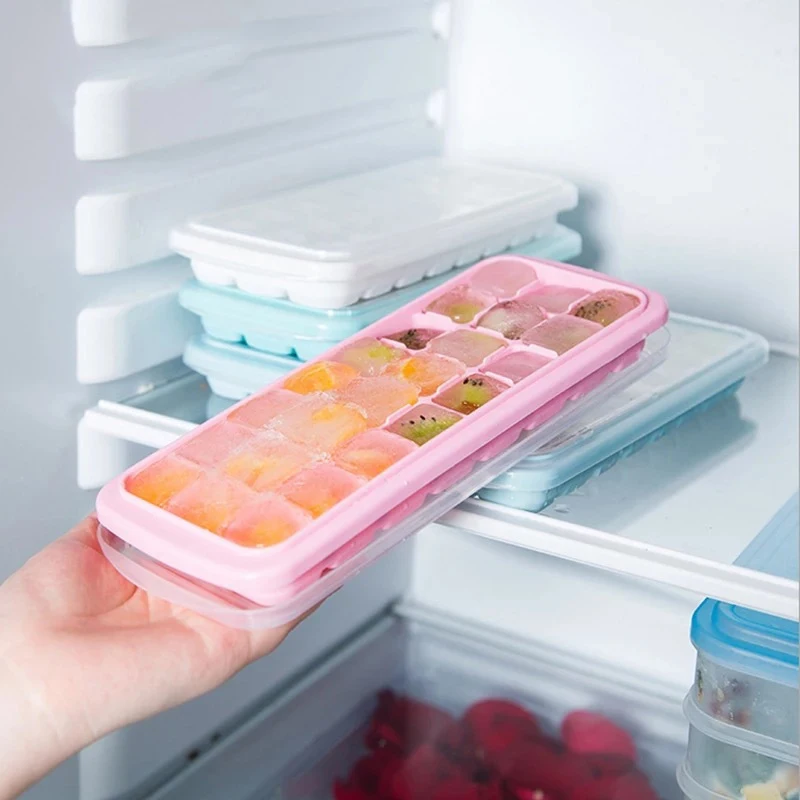 24 Сетки силиконовый лоток для кубиков льда DIY Форма мороженого бар кухонные