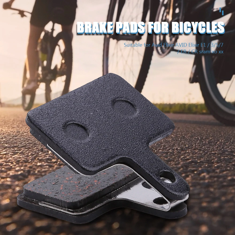 Колодки дисковые для велосипеда полуметаллические 4 шт. Avid Elixir 1 3 5 7 R CR BR-M375 M445 M446 |