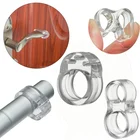 Дверная пробка для безопасности детей, буферная защита ручки, демпфер для двери в ванную комнату, спальню, Блокировка двери, защитная мебельная Накладка для глушителя