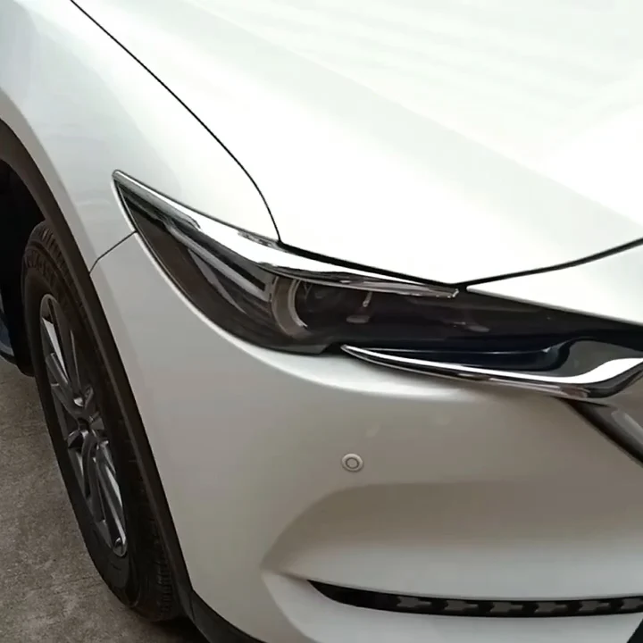 Для Mazda CX5,- передняя фара брови реснички на фары отделка внешние аксессуары ABS хром авто отделка