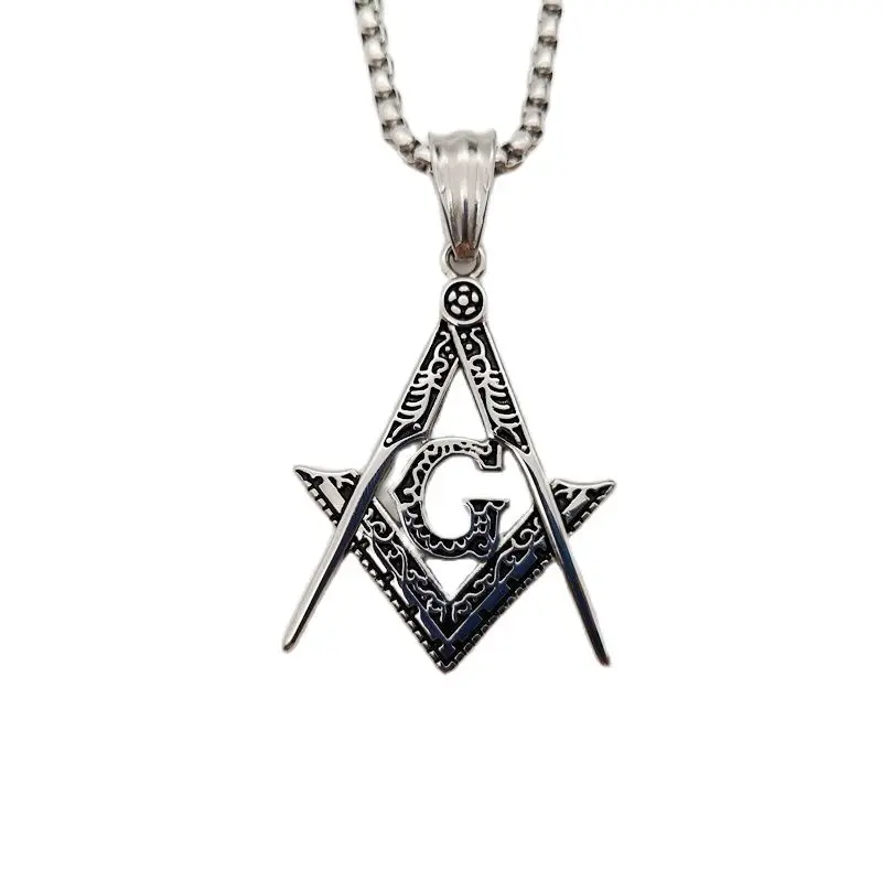 Новое ожерелье с подвеской из нержавеющей стали 316L золотого цвета Бесплатная