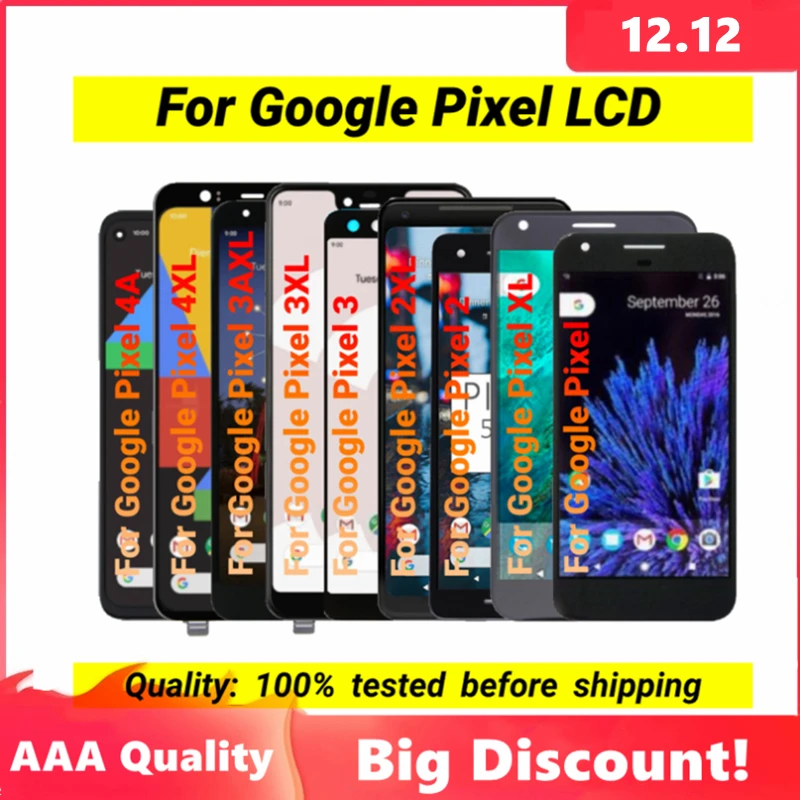 Pantalla AMOLED Original para Google Pixel XL 2, 2XL, 3, 3XL, 3A,...