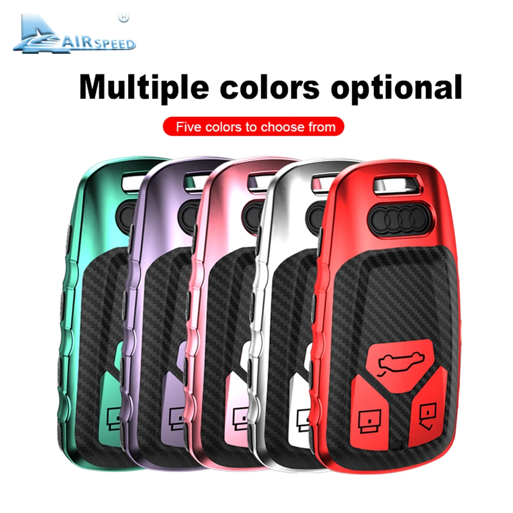Чехол для автомобильного ключа AIRSPEED стильный защитный чехол из ТПУ и углеродного