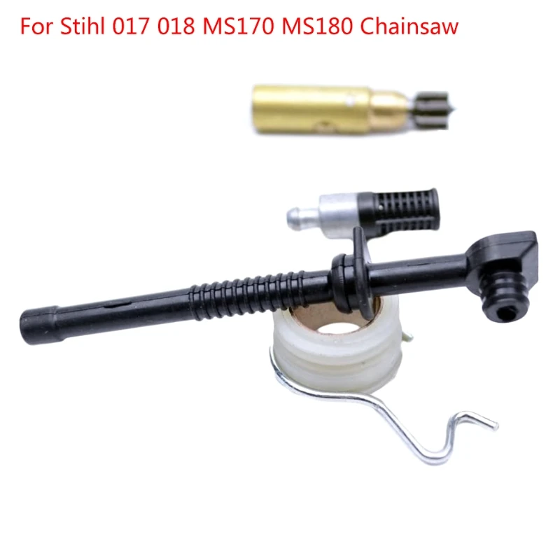 

Fuel Line & Filter Worm Gear Oil Pump Filter Line for stihl Chainsaw MS180 MS170