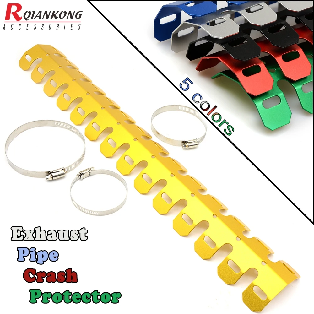 Мотоциклетный глушитель выхлопной трубы защита для ног кроссового мотоцикла