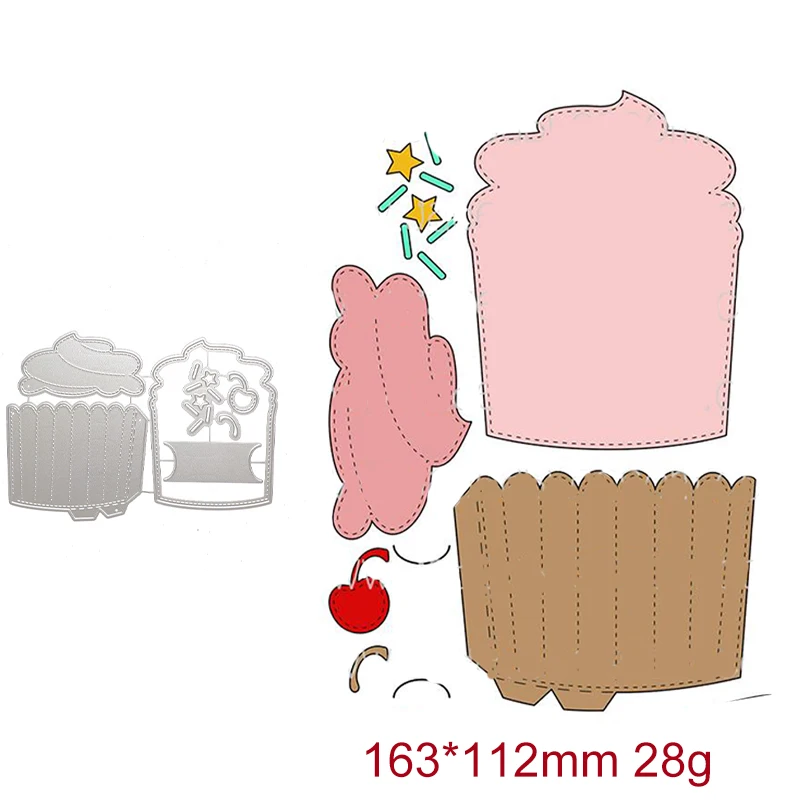 

Десерт из мороженого, металлические Вырубные штампы, форма для скрапбукинга, бумаги, рукоделия, нож, форма, лезвие, перфоратор, трафареты, из...