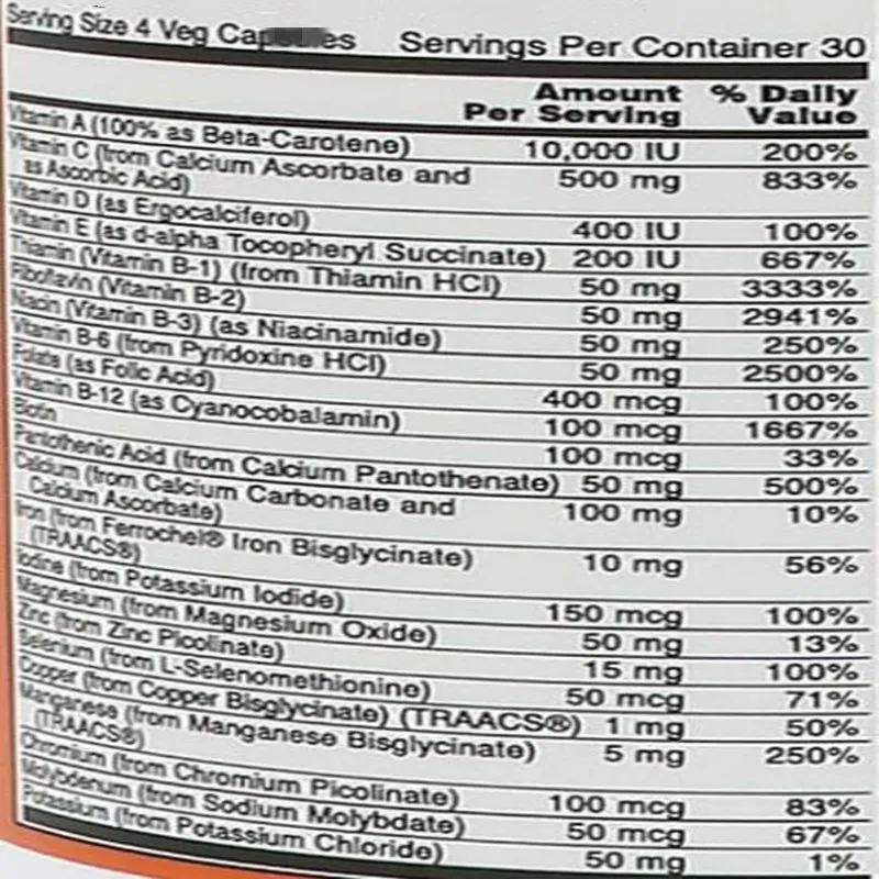 

Special two types,Compound vitamin,Mineral,120 pieces