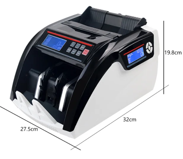 Мульти Валютный совместимый счетчик купюр электрическая Счетная машина для