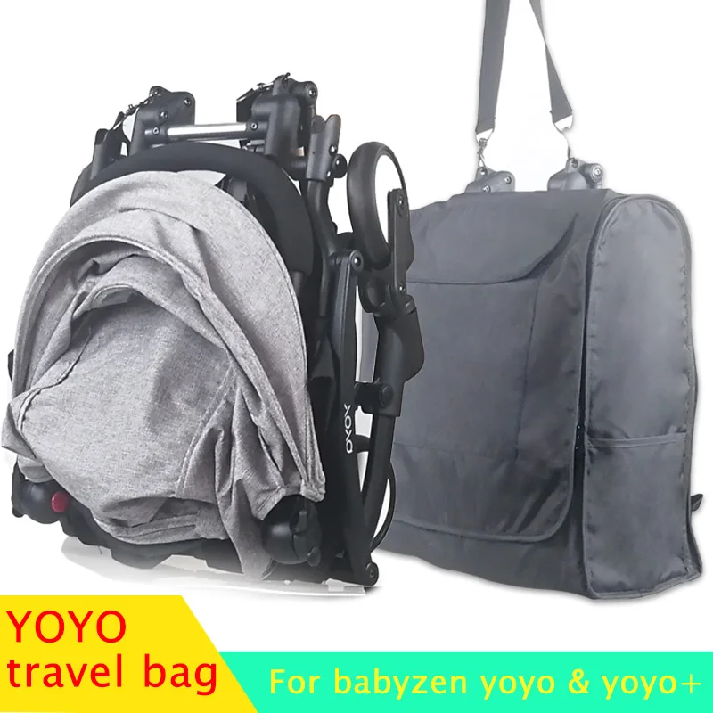 Дорожная сумка чехол для переноски детской коляски рюкзак из ткани Оксфорд