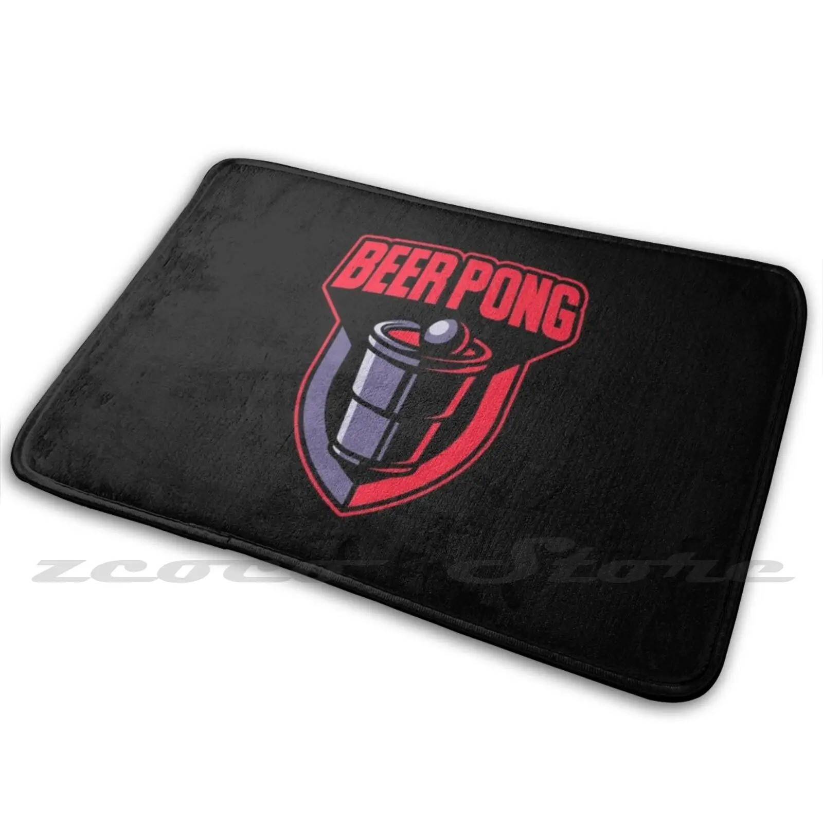 Beerpong подарок Мягкий Нескользящий Коврик для пива и понга |