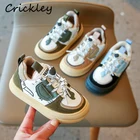 Кроссовки Детские Плюшевые Нескользящие, из ПУ кожи, на осеньзиму