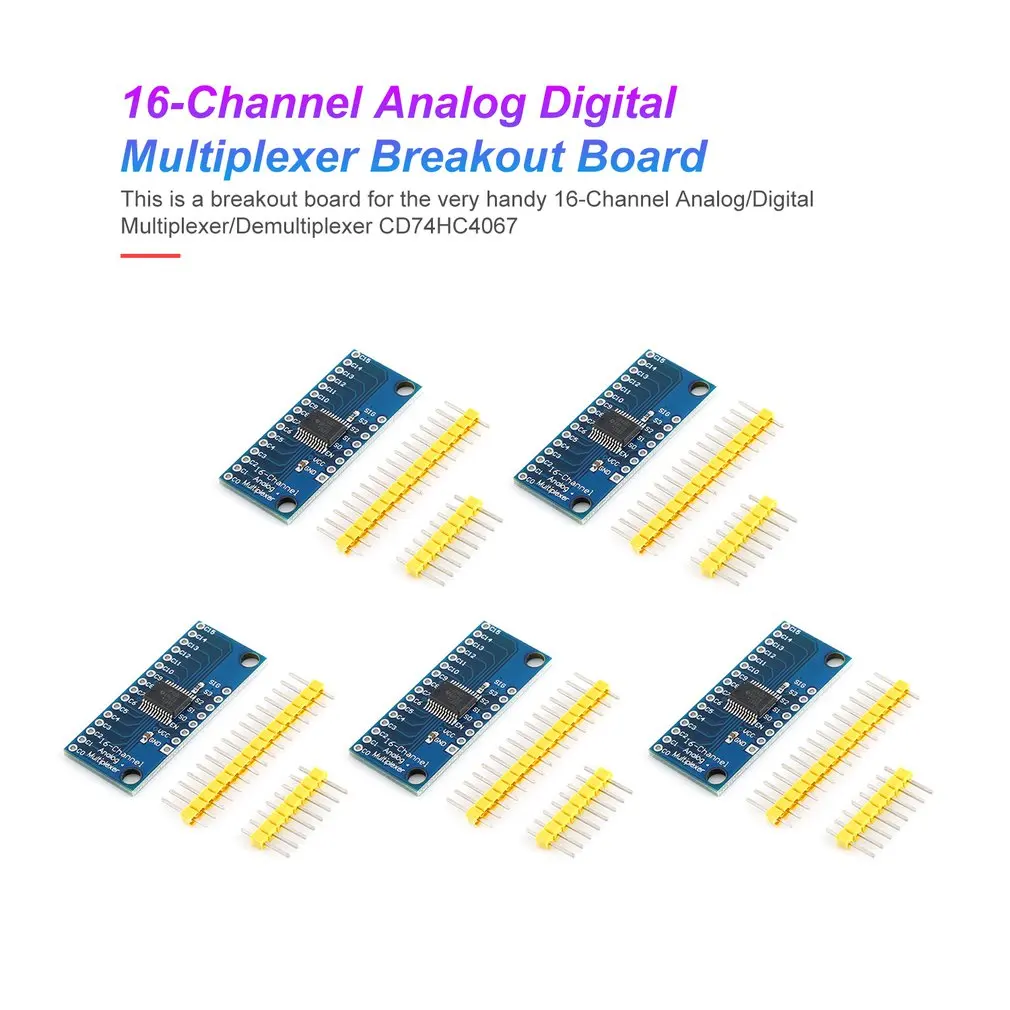 4 шт. высокоскоростной 16CH аналоговый цифровой мультиплексор модуль