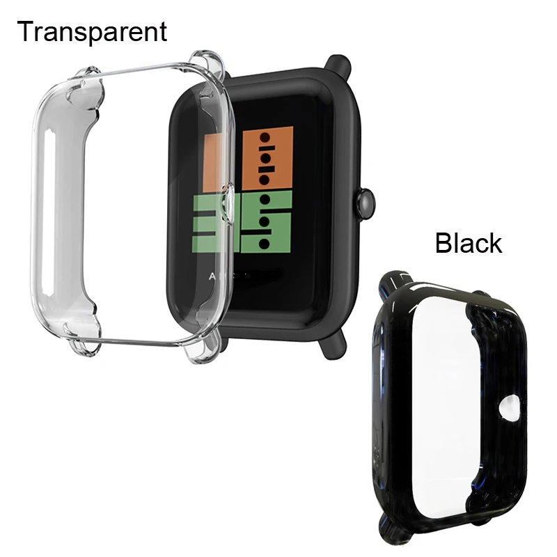 Amazfit Bip Bracelet Protector Case For Xiaomi Huami Lite Watchband Soft Silicone Watchstrap Screen Protective |