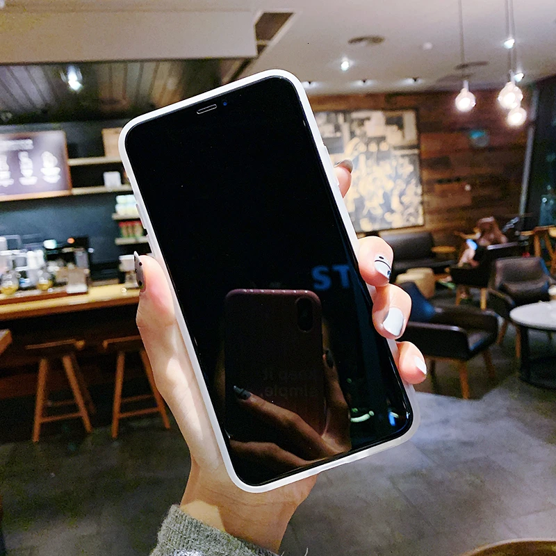 Блестящий чехол для телефона с мраморным раковиной iphone 11 Pro Max мягкий IMD 6 7 8 Plus X XS XR