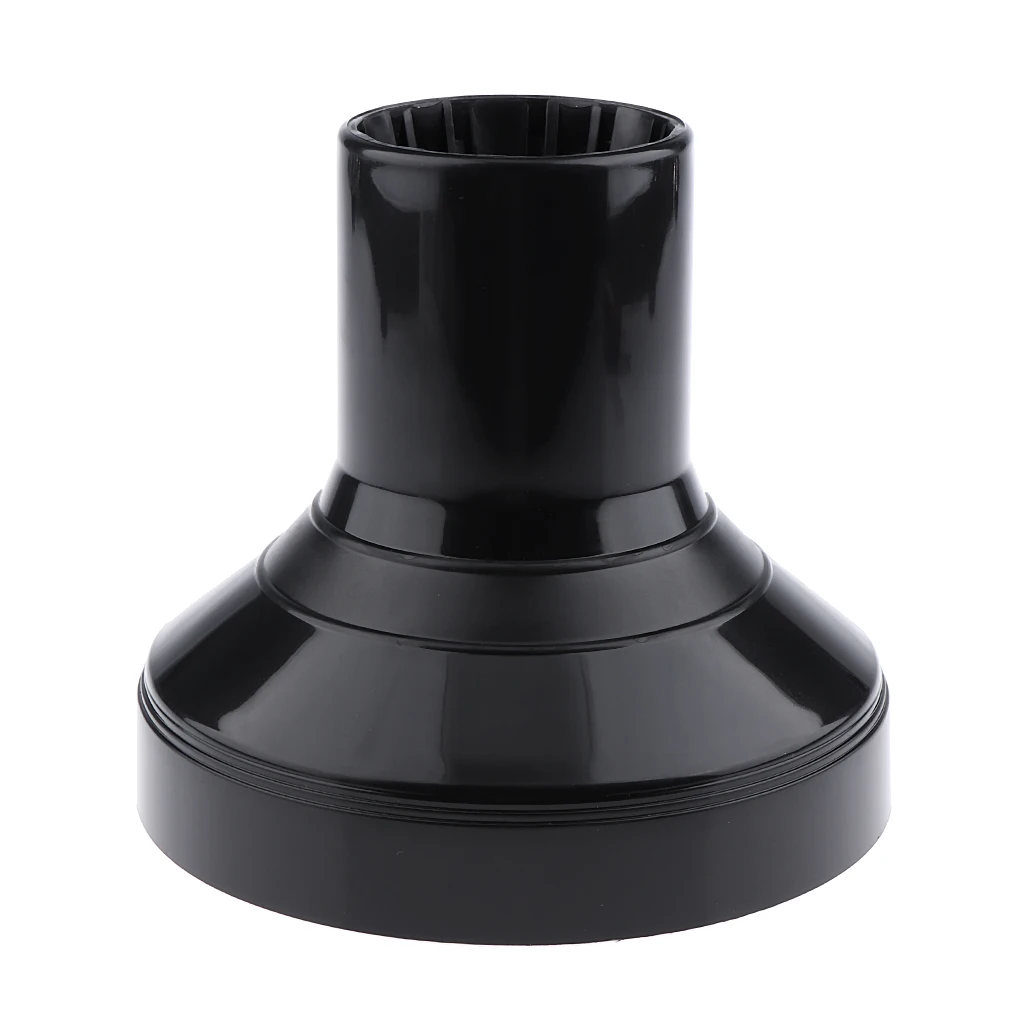 

Black Hair Blower Diffuser Hair Dryer Hairdressing Curly Hair Styling Tool