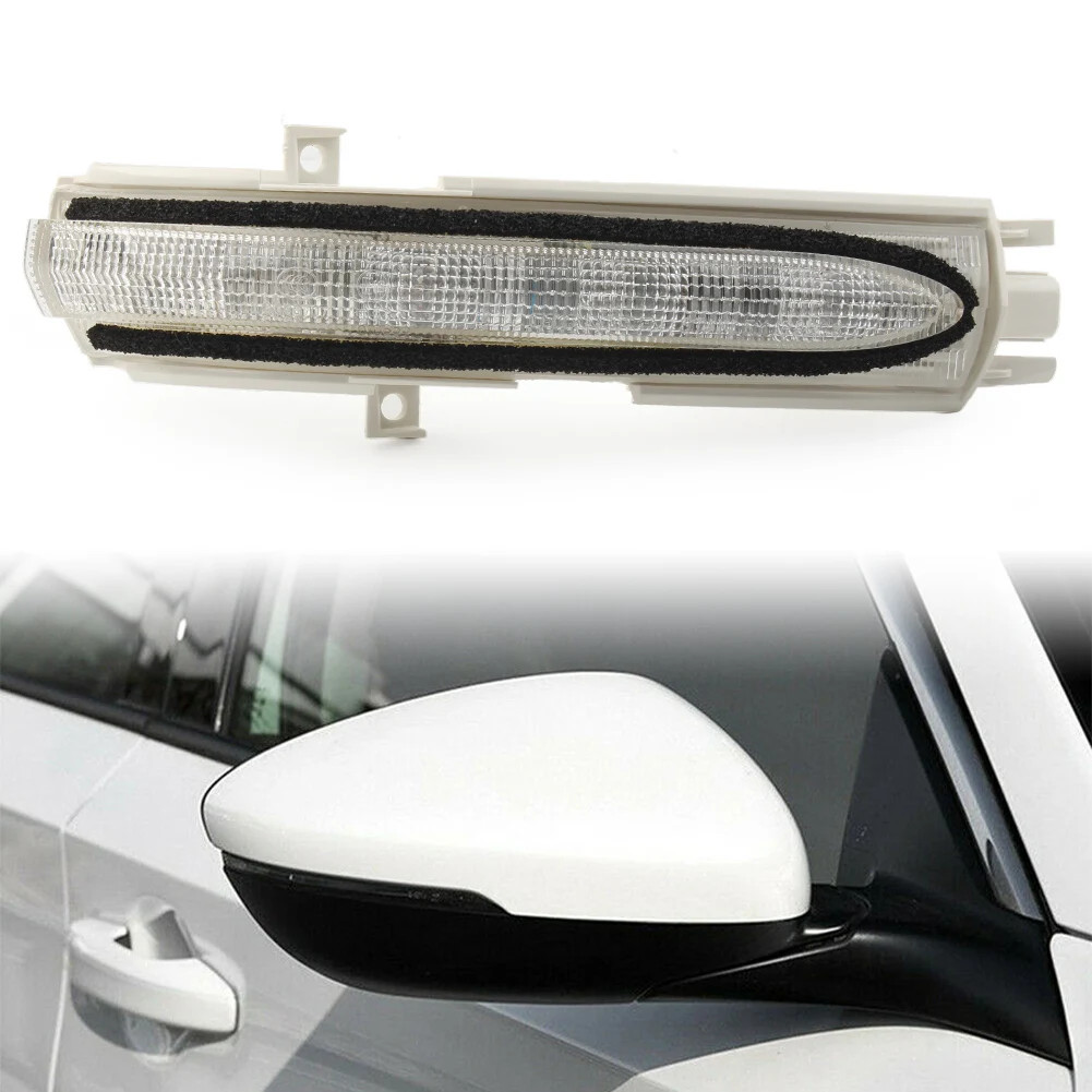 Автомобильное зеркало заднего вида боковое указатель поворота янтарная лампа