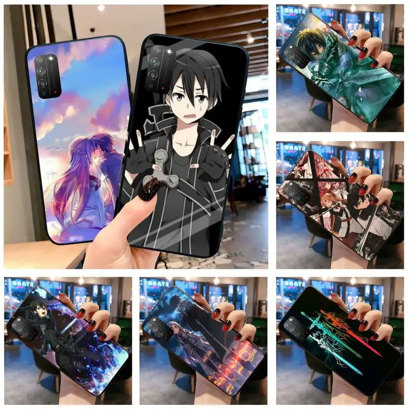 Чехол для телефона Sword Art Online kirito Alice Huawei Honor 30 20 10 9 8 8x 8c v30 Lite view 7A pro | Мобильные