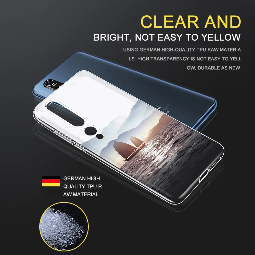 

Beach Sea Case For Xiaomi MI Note 11 10 9 T Pro SE Lite Poco X3 M3 F1 Redmi Note 9S 8T 9T 9 8 7 A Pro Soft TPU Phone Back Fundas