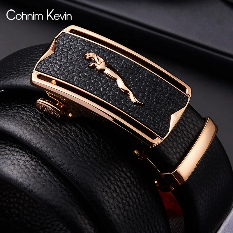 2020 новый мужской ремень с автоматической пряжкой первый слой из воловьей кожи