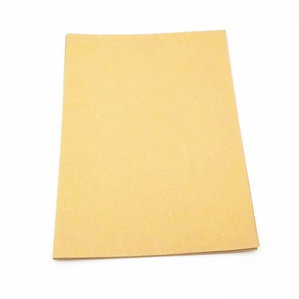 

50pcs 229x162mm Kraft Paper Envelope Blank Classic Plain Color Envelopes for Office School Business Letter Storage Envelope (Lig