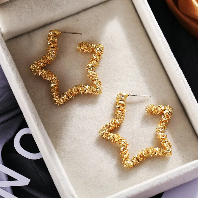 

Star Charms Circles Small Loops Huggie Hoops Earrings for Women Jewelry Kids