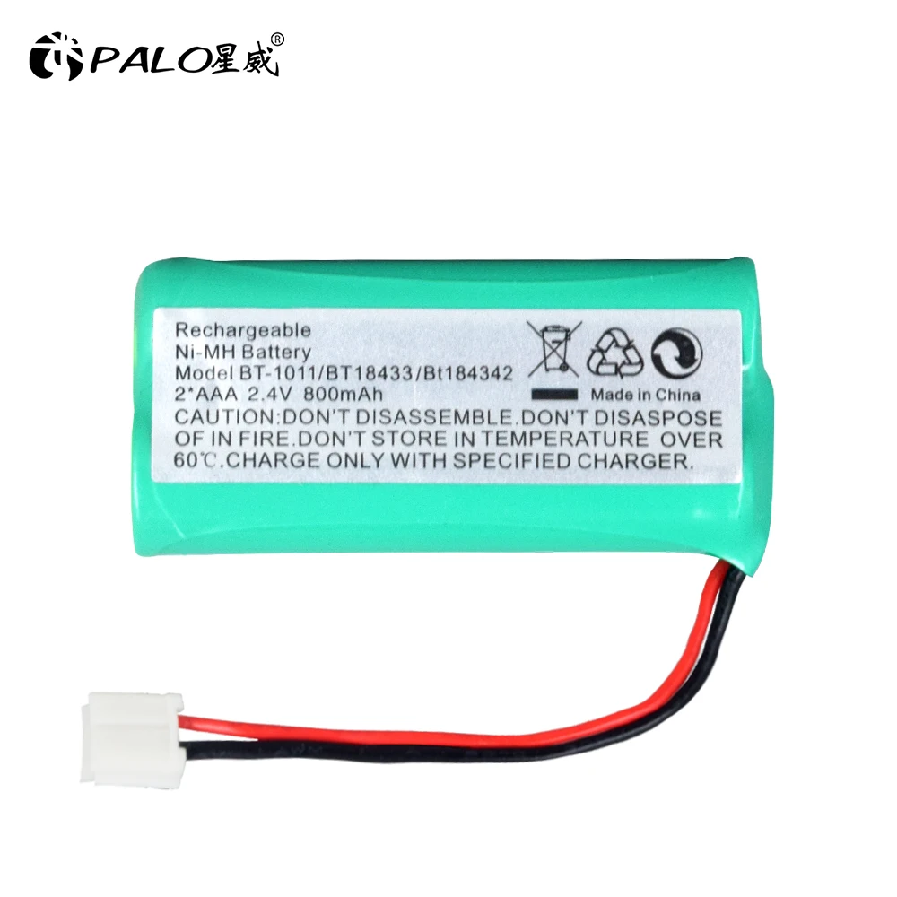 

BT1011 BT-1011 Replacement Battery BT18433 BT28433 BT184342 BT284342 Compatible with Cordless Phone CS6209 CS6219 CS6229 DS6151
