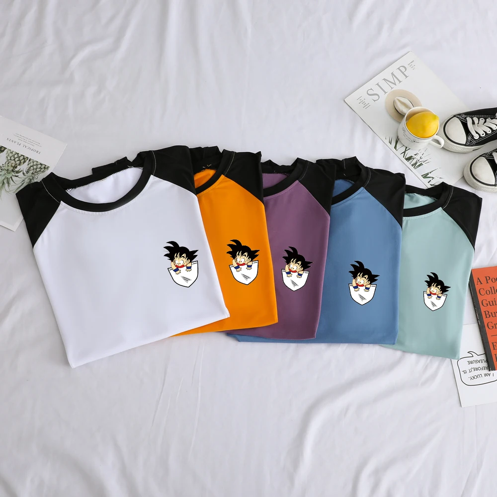 Футболка мужская с аниме принтом свободная Повседневная рубашка в стиле унисекс