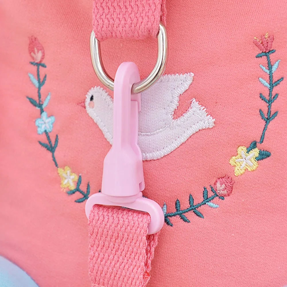 Metoo детская Тяговая Сумка Милый Кролик Слон плюшевый рюкзак игрушка с анти