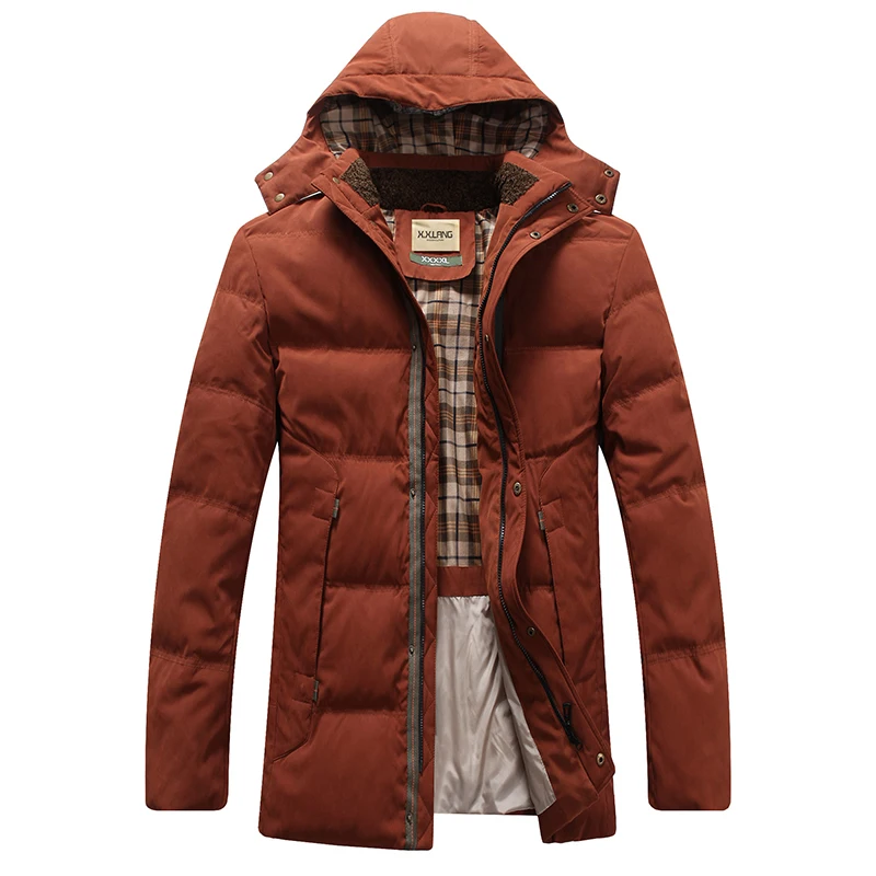 

new Plus size 8XL 7XL Winter Men's Hooded down jacket White Duck Down Jacket Men's Thick Coats men's Parkas warm down jackets