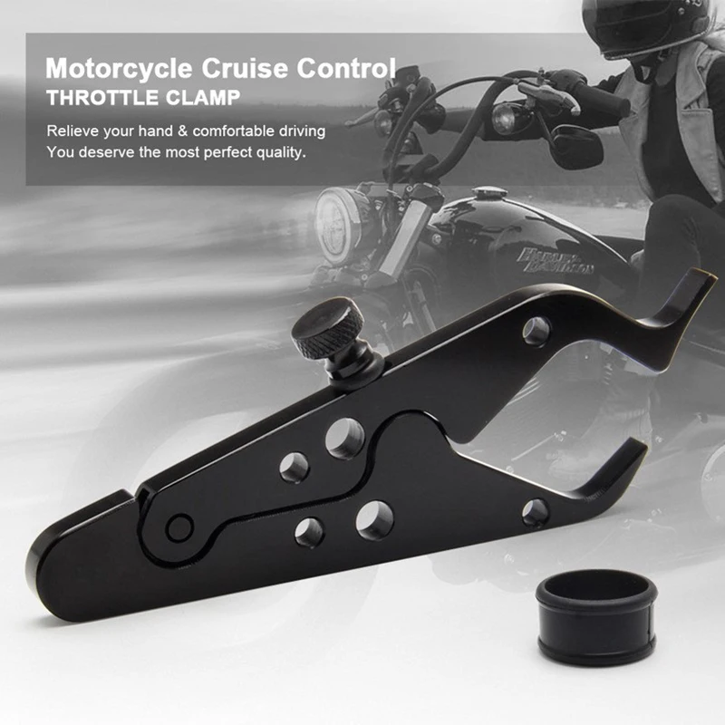

Motorcycle Throttle Assist Retainer Throttle Lock Motorbike Cruise Control Hand Grips Assist Part for Universal Handle