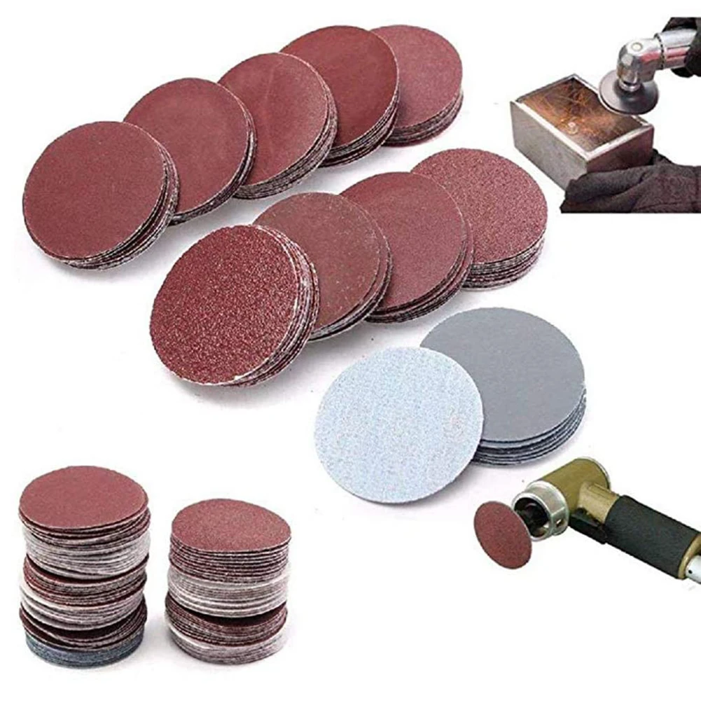 

Sanding Polishing Round Sandpaper Professional 5 Inch Pulling Velvet Disc Sandpaper for Drill Grinder Rotary Tools Sanding Disc