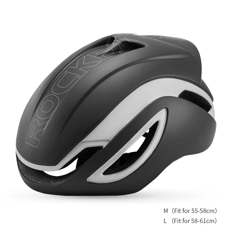 HC-52BW ROCKBROS Велоспорт шлем для мужчин велосипед Сверхлегкий интегрированный литой шлем для женщин MTB дорожный горный велосипед дышащий шлем обтекаемой формы - Цвет: HC-52BW