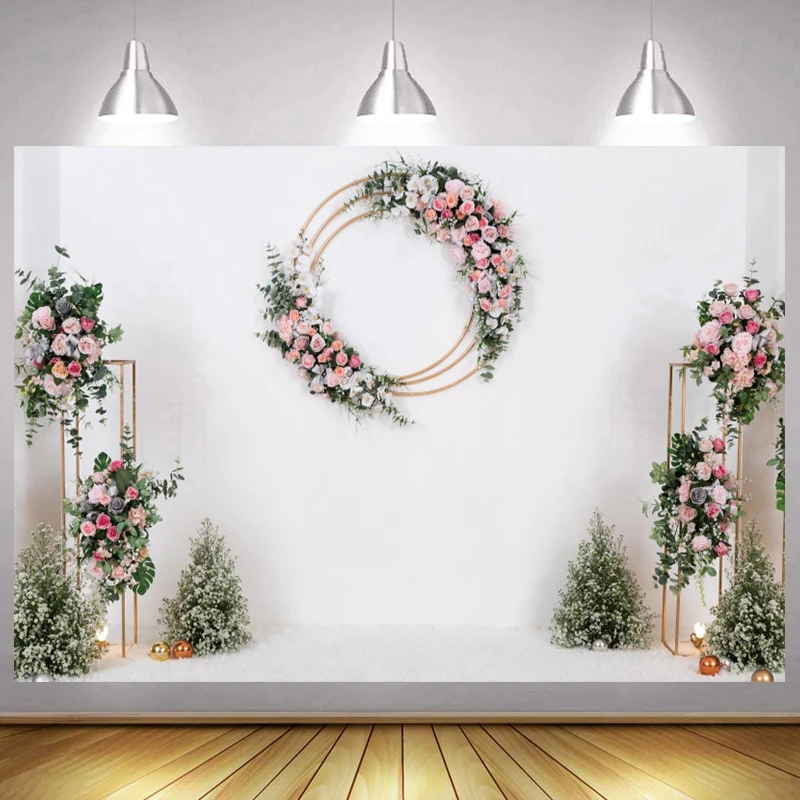 

Photography Background Newborns Baby Child Interiors Cake Smash Flowers Decor Wedding Backdrop for Photographic Studio Photocall