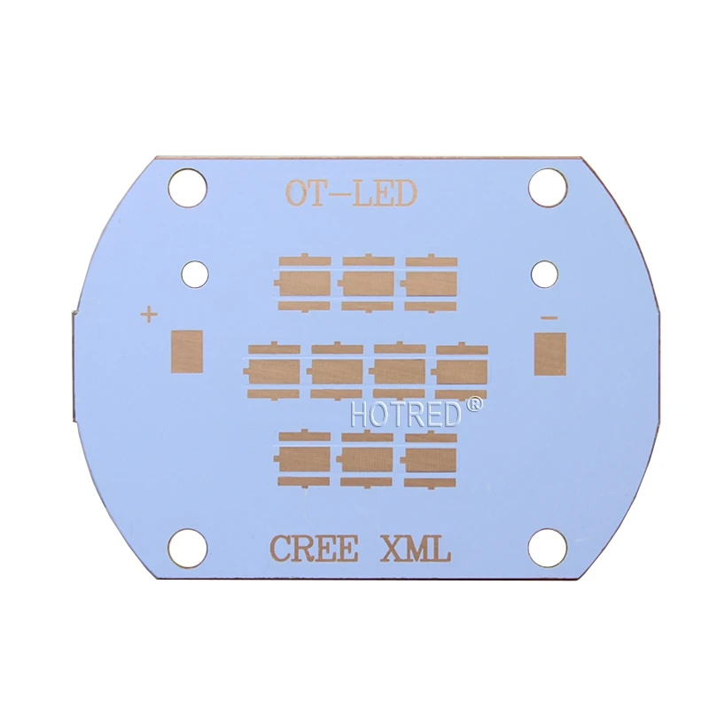 Светодиодная медная печатная плата Cree XPE XTE XPG XPL XML3535 5050 XHP50 светодиодный