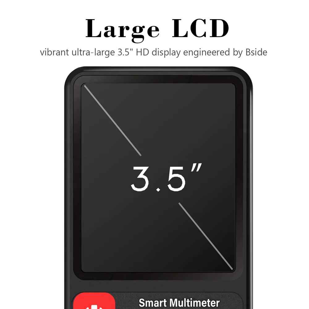 Профессиональный ADMS9CL Автоматический цифровой мультиметр тестер AC/DC