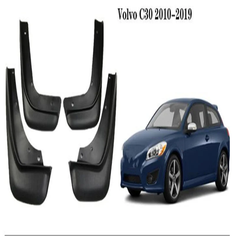 

4pcs Front & Rear Fender for 2010-2020 Volvo C30 V40 V60 Car Mud Flaps Splash Guard Mudguard Mudflap