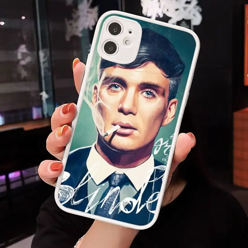 

Peaky Blinders TV Show Series Art Phone Case Matte Transparent for iPhone 7 8 11 12 s mini pro X XS XR MAX Plus cover funda