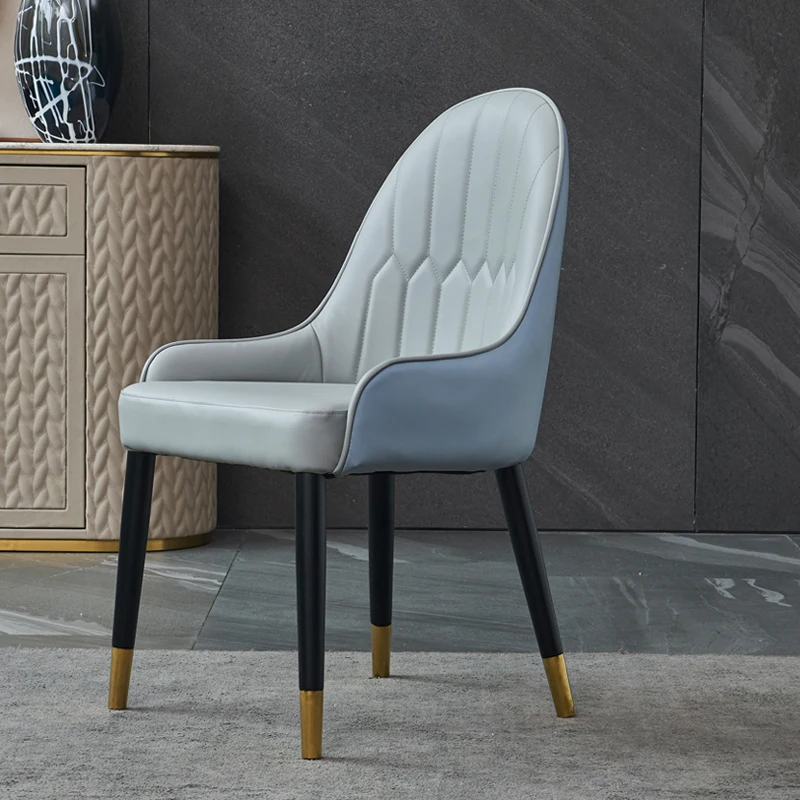 Скандинавский обеденный стул современный минималистичный Домашний Светильник