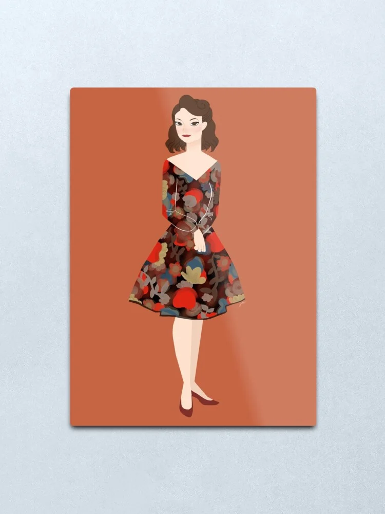 

Lena Hoschek Metal Print Tin Sign Bar Home Wall Decor Metal Art Poster Vintage Decor Restroom Decoration Accessories Arrow