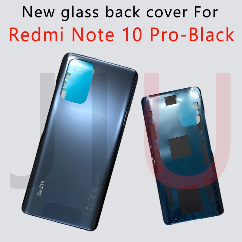 Для Redmi Note 10 Pro 100% новый Батарея Стекло задняя крышка Заменить чехол для note pro