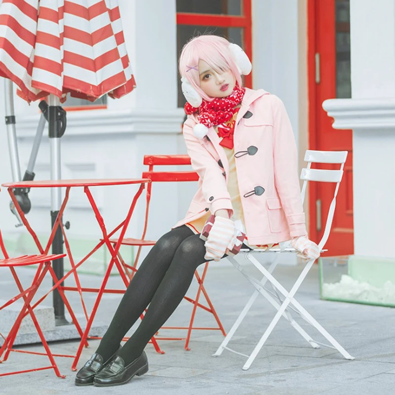 Аниме Re ZERO костюмы для косплея Эмилия Рам Рем костюм Хэллоуина каре хаджимеру