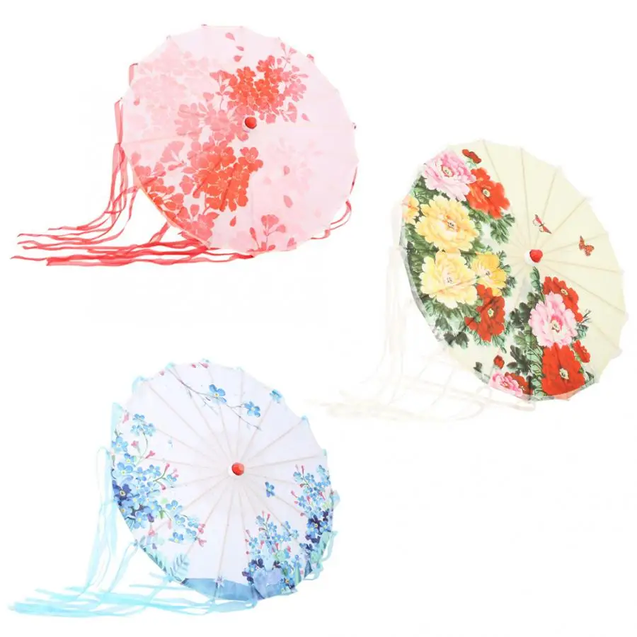 Зонт ручной работы домашний декоративный зонт из шелковой ленты | Дом и сад