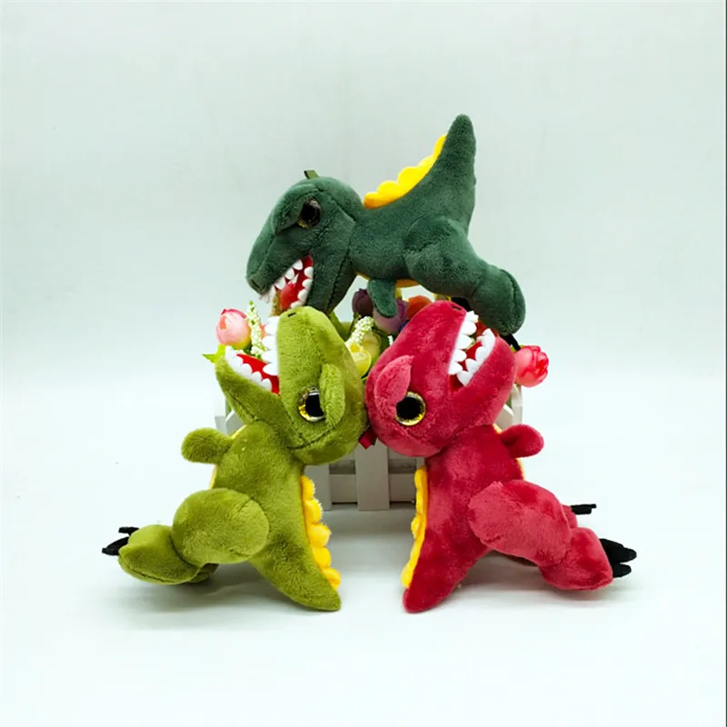 1 шт. мультяшный динозавр плюшевые игрушки хобби тираннозавр мягкая игрушка