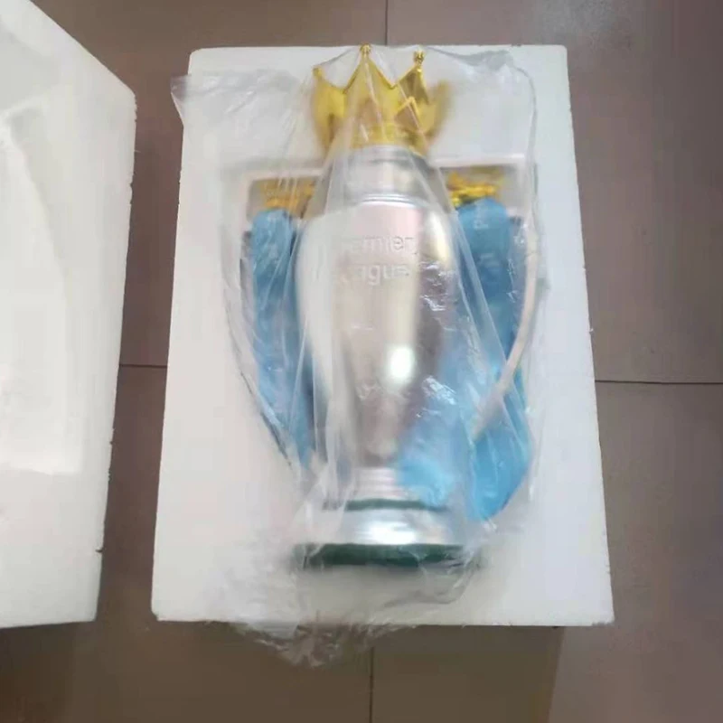 

Full Size 2020/2021 Season Premier Football Trophy Souvenirs Champion Award Liverpool Manchester City Fans Souvenir Decorations